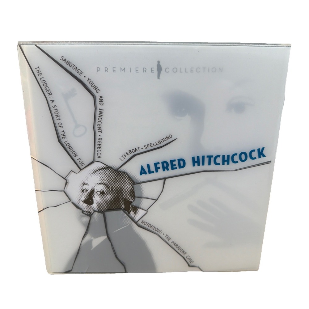 Alfred Hitchcock - Premiere DVD 8 Films  Collection / Works Master of Suspense